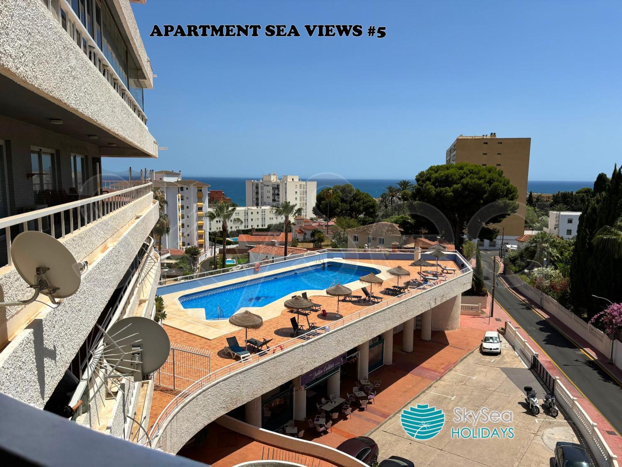 Skysea Benalmadena Puerto Marina Apartment Luaran gambar